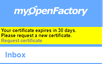 Zertifikat nur noch 30 Tage gültig