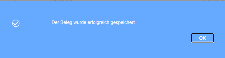 Efolgreich gespeichert